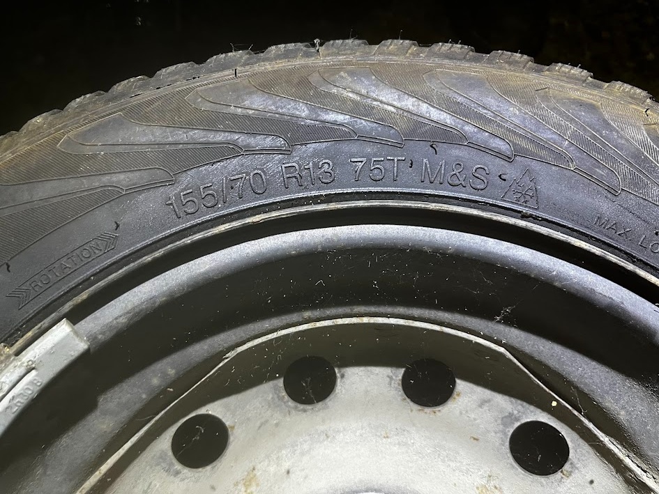 Pneu 155/70 R 13 zimné - 2