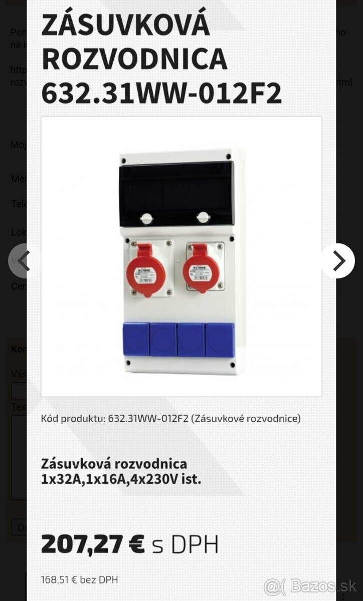 Scame rozvádzač - 2
