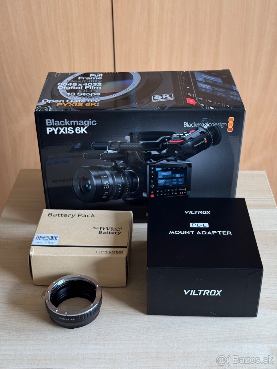Blackmagic PYXIS 6K novy - 2