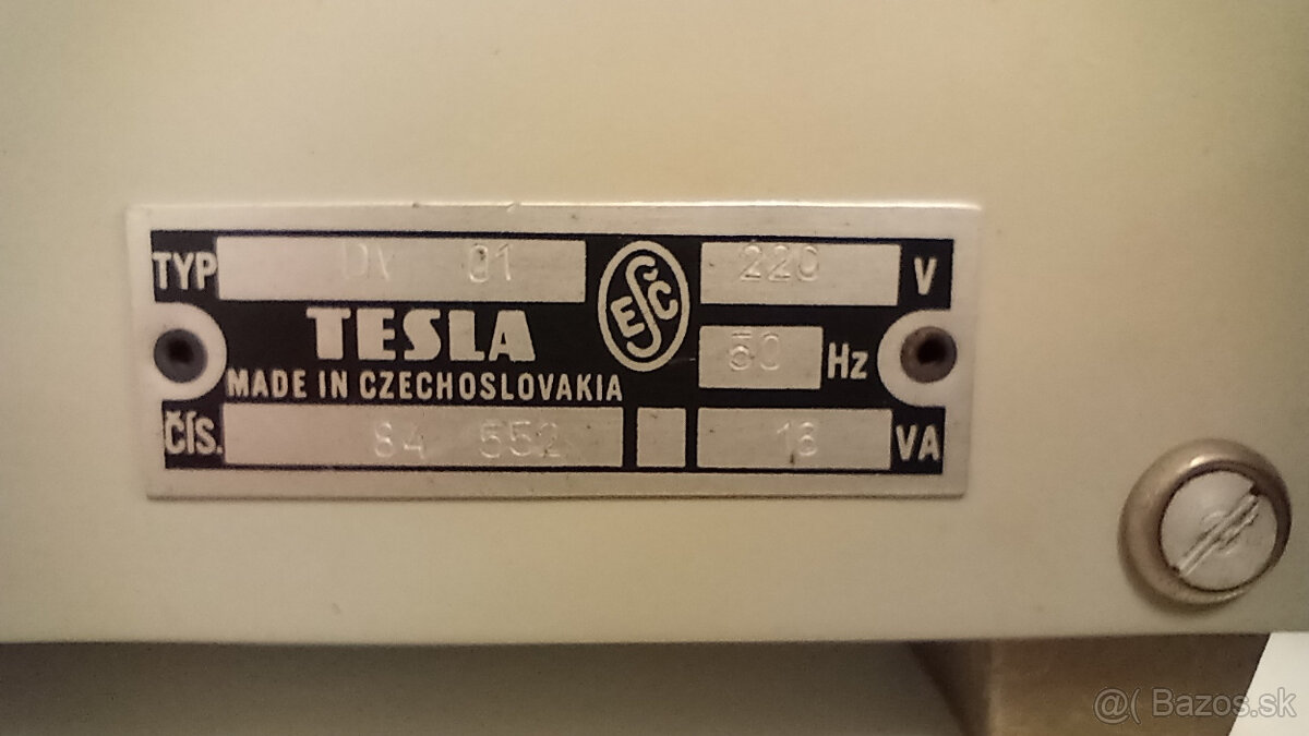 Školný digitálny voltmeter ohmeter Tesla DV01 digitron - 2