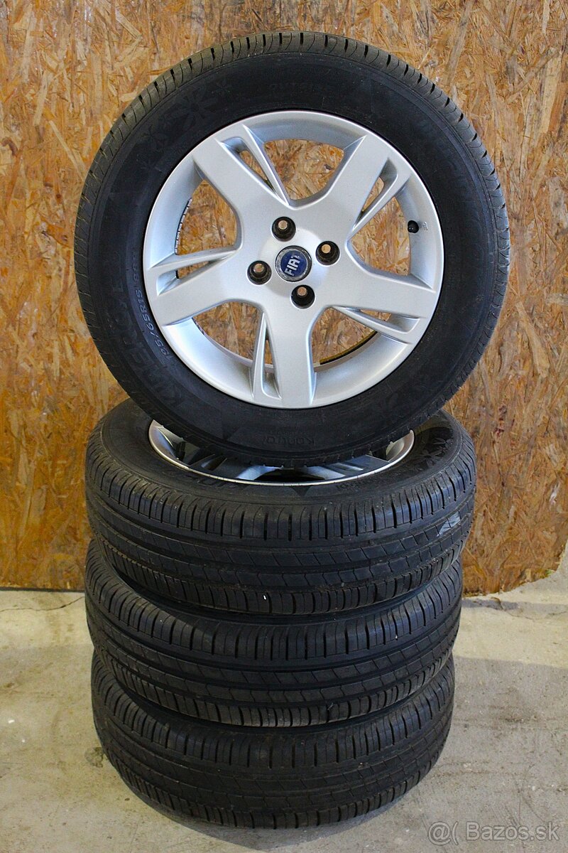 15"...4x98 r15..FIAT DOBLO.../PEVNOSTNE/...LETNA SADA - 2