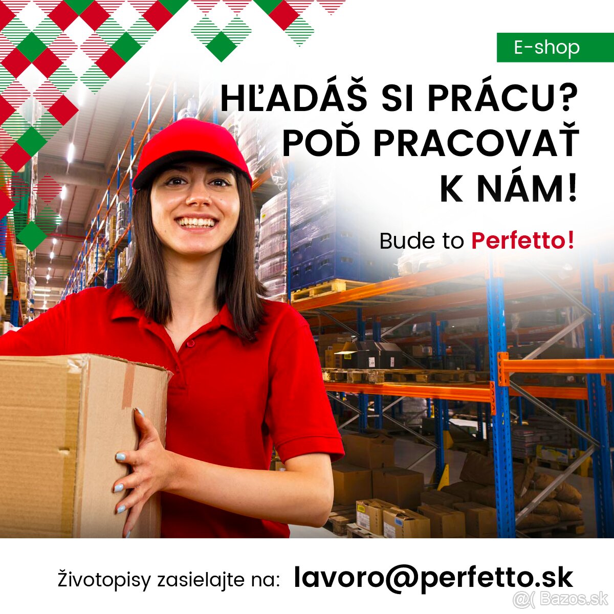 Skladník do Perfetto tímu - 2