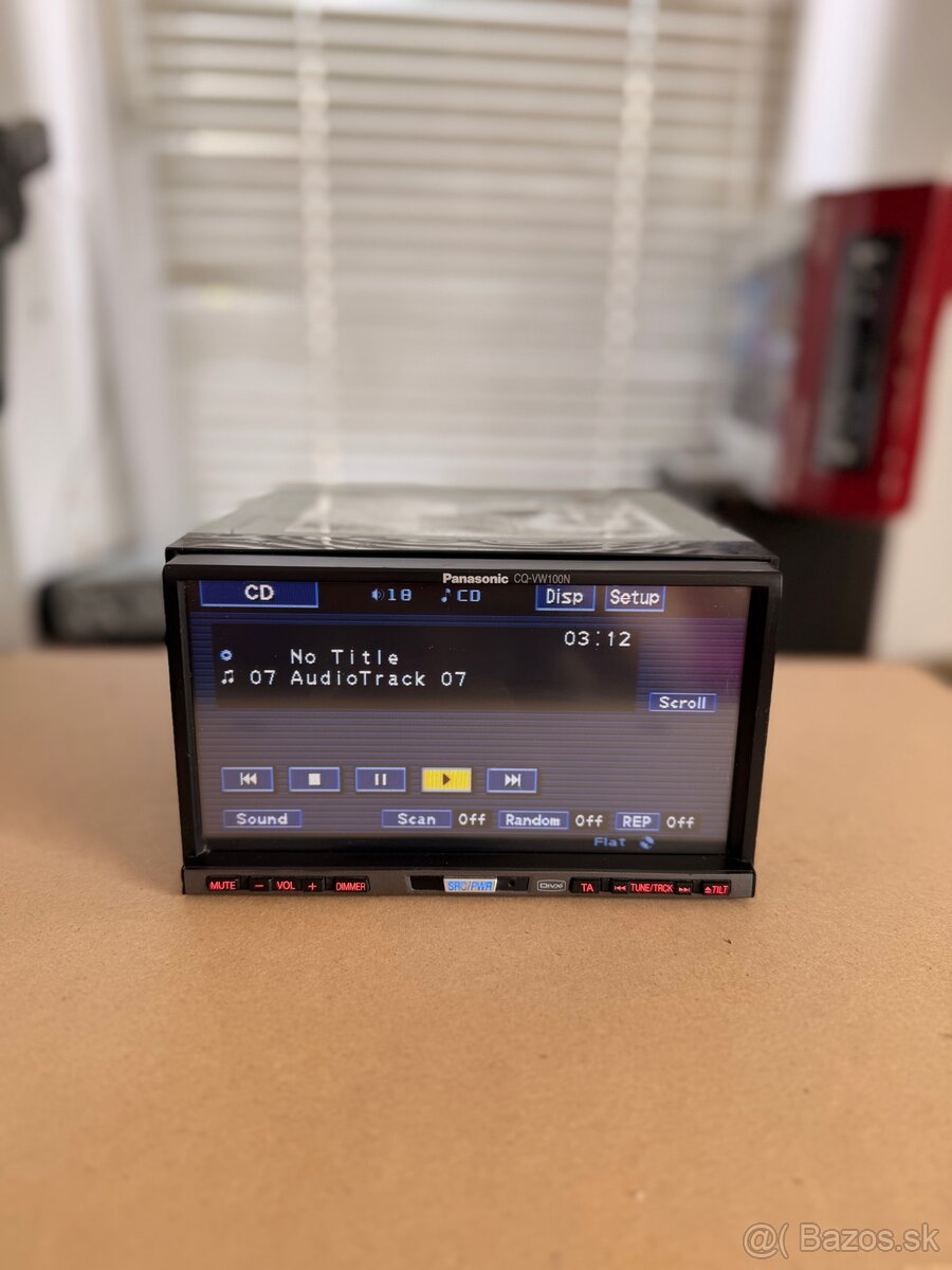 Panasonic CQ-VW100N – 2din autorádio - 2