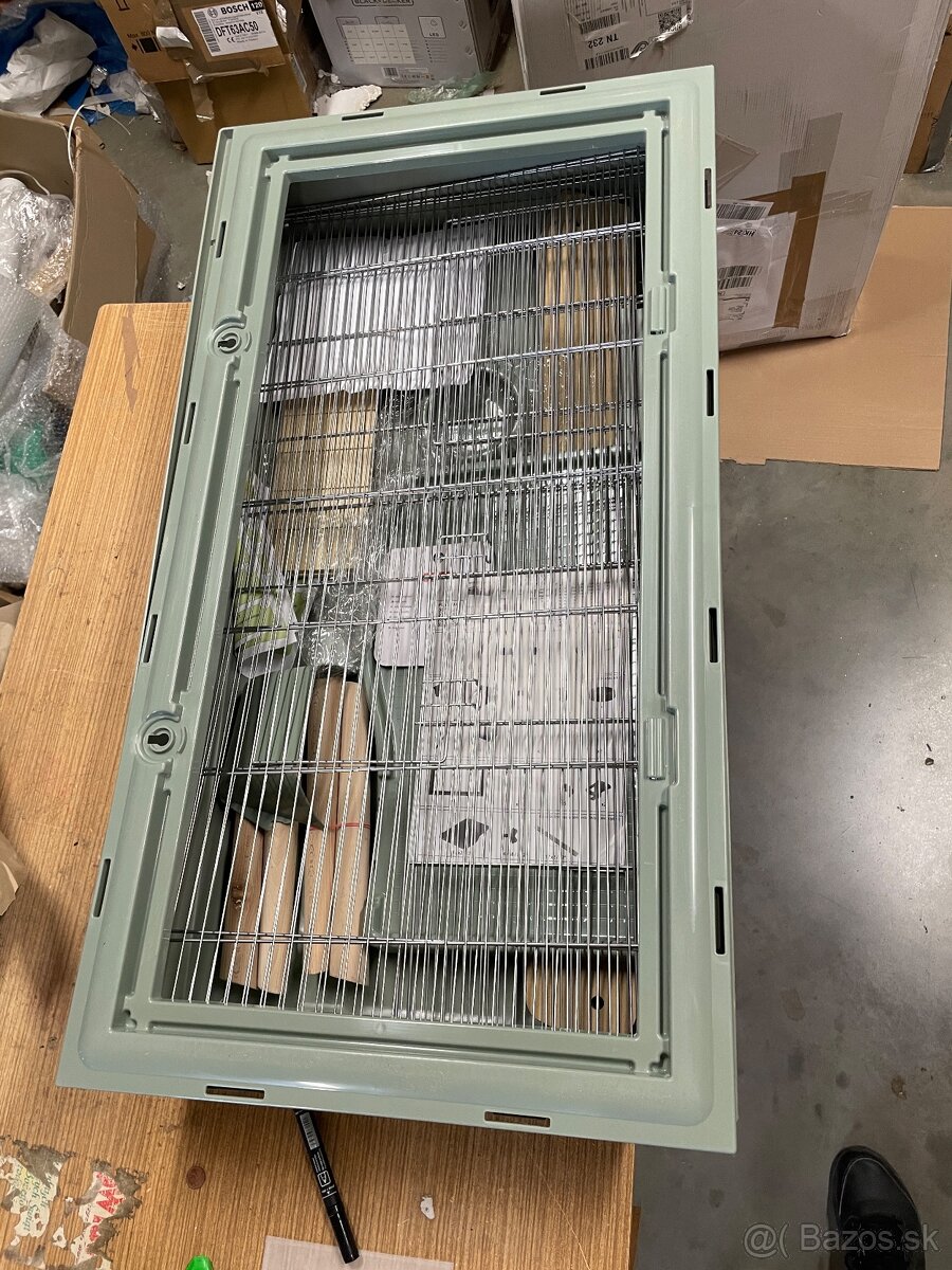 ZOLUX Klietka NEOLIFE 100 pre králika, zelená - 2