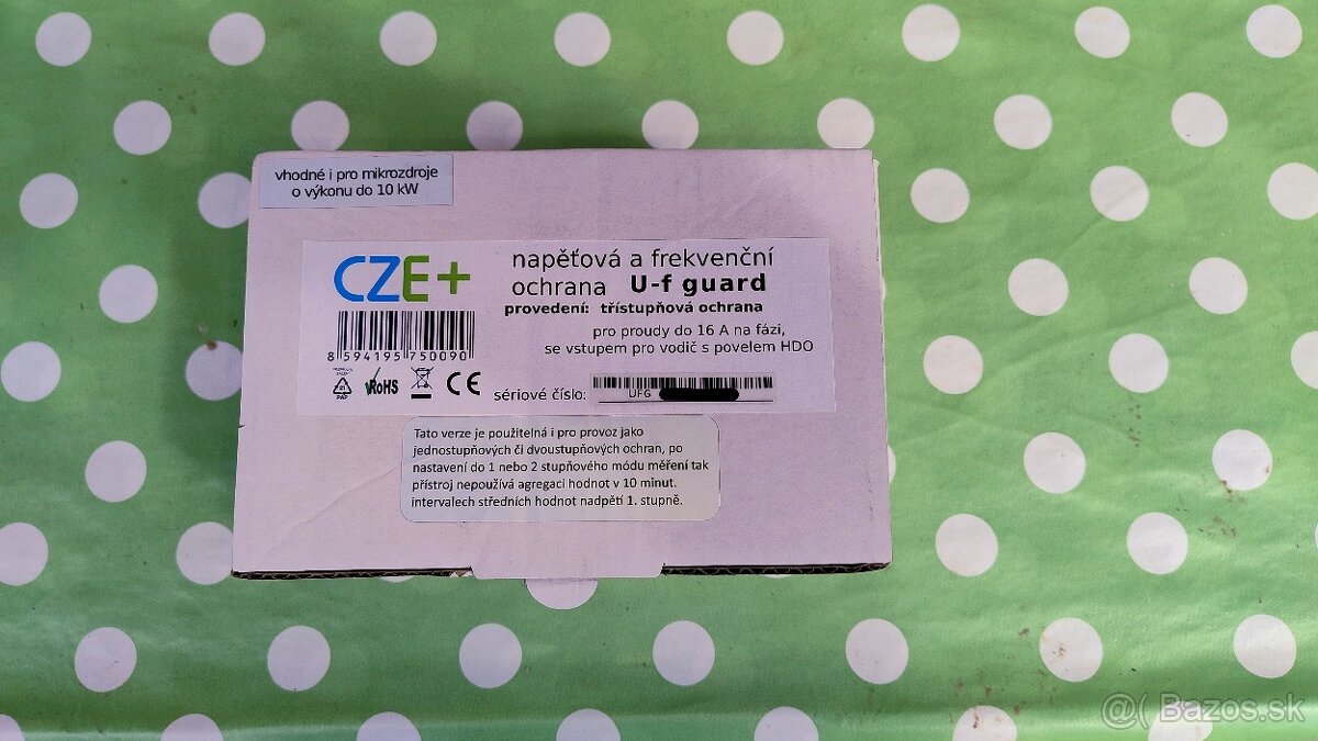 U-f guard - sieťová ochrana pre fotovoltiku - 2
