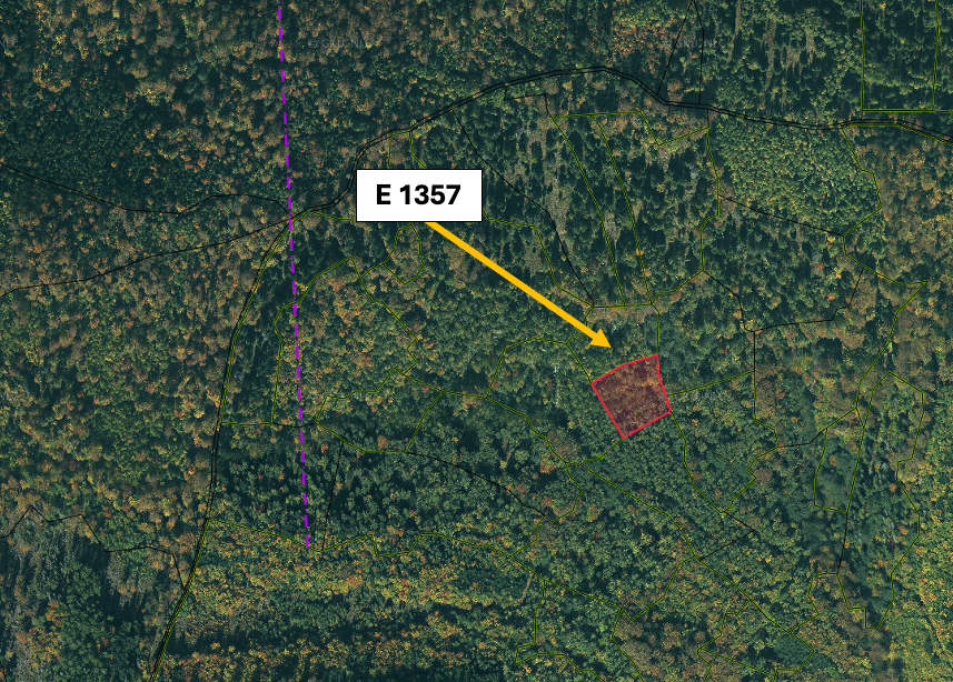 Smolnícka Huta - 1.900 m2 LESNÝ POZEMOK - 2