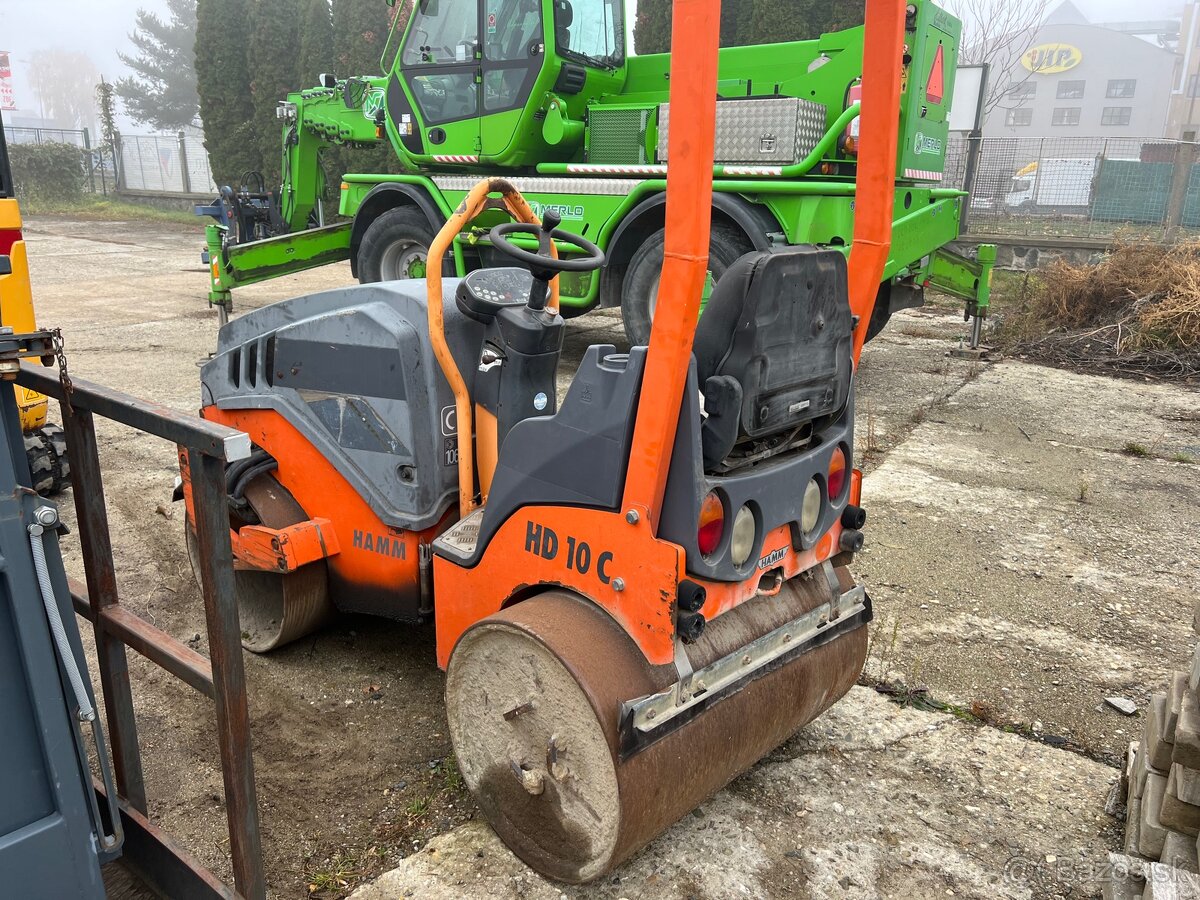 Vibrační válec Hamm HD10C VV - 2007 - 1,6t - motor Hatz - 2