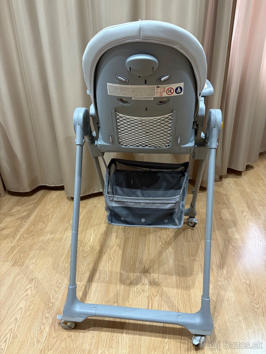 KINDERKRAFT SELECT Jedálenská stolička,Lastree Grey, Premium - 2