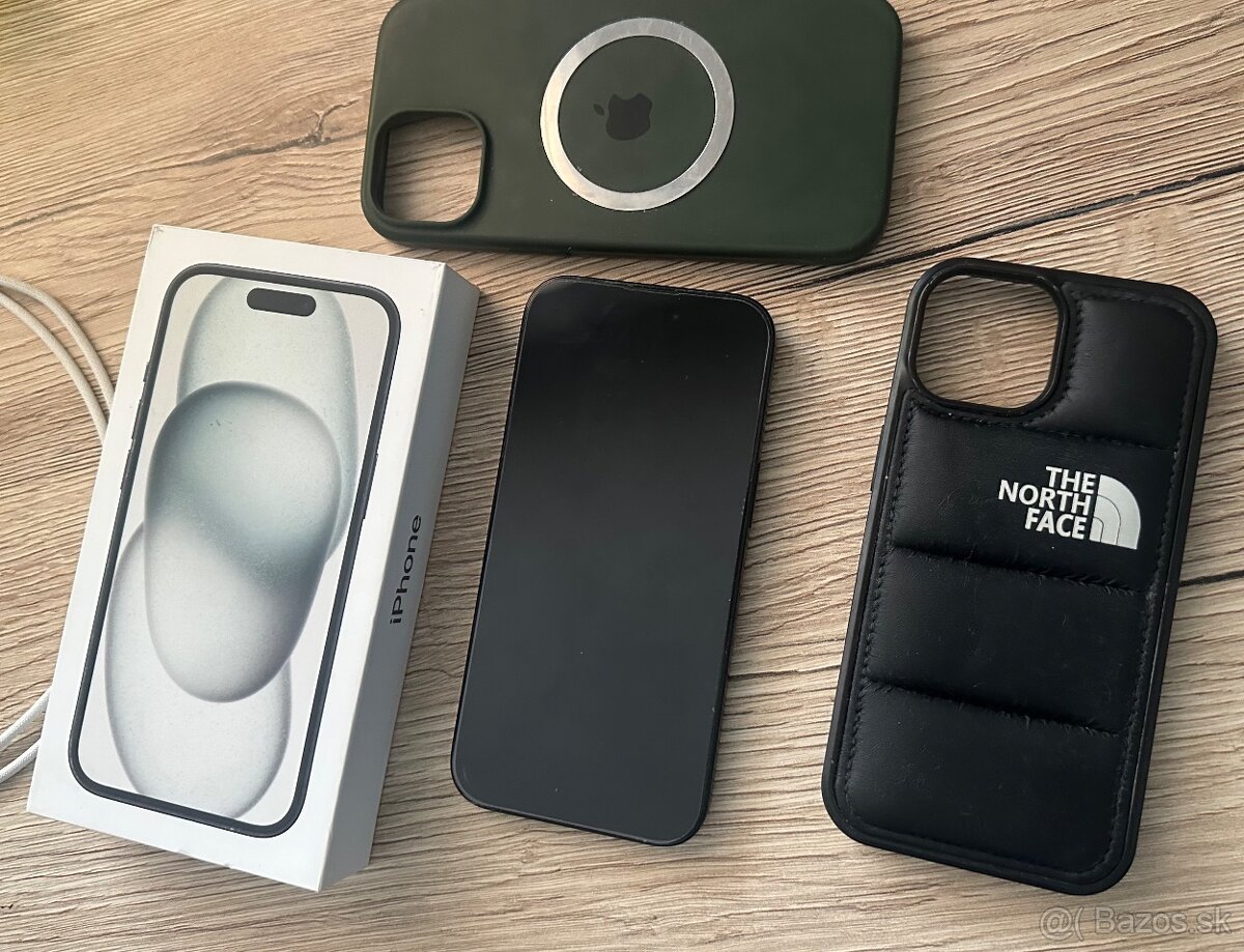 iPhone 15 – 128 GB – Black – 92 % batéria - 2