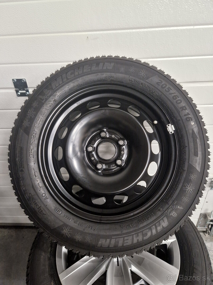 5x112 r16 kolesa vw troc disky 205 60 16 skoda seat zimne - 2