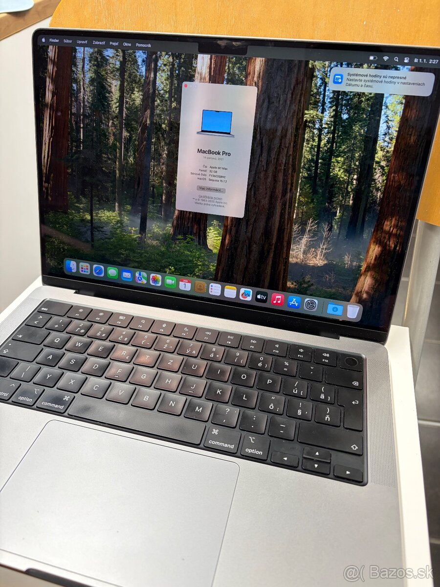 Macbook Pro 14” M1 Max 32gb ram 1TB SSD 2021 - 2