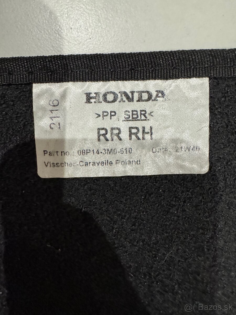 Honda HRV Originálne koberčeky od 2022 - 2