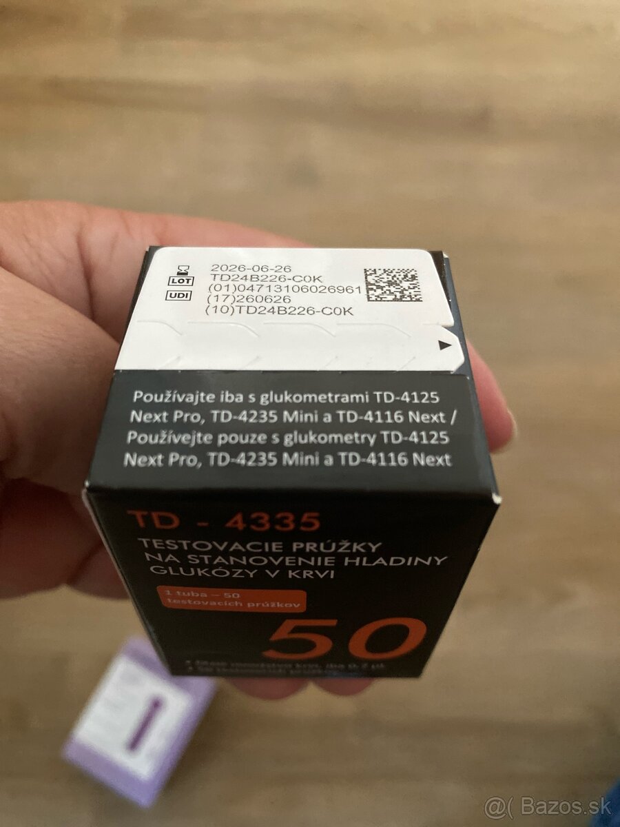 Testovacie pruzky a ihly do glukomera - 2