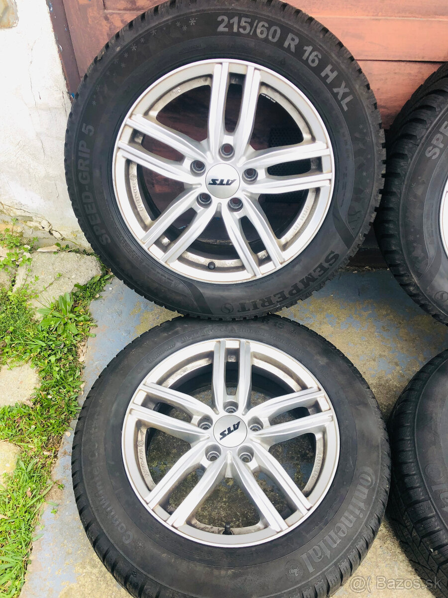 5x112 r16 kolesa disky skoda superb vw passat 215 60 16 et39 - 2