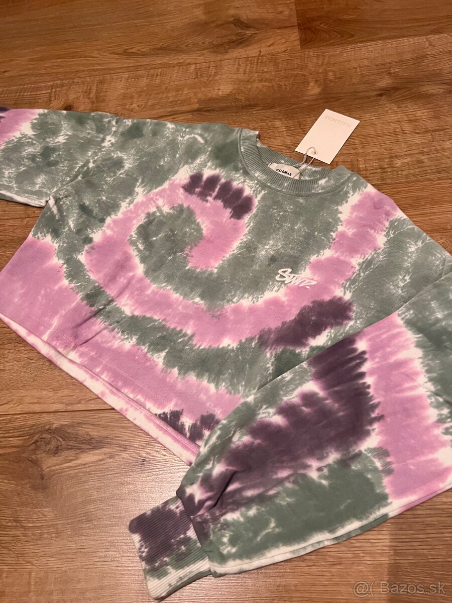 Farebná crop mikina s visačkou - 2