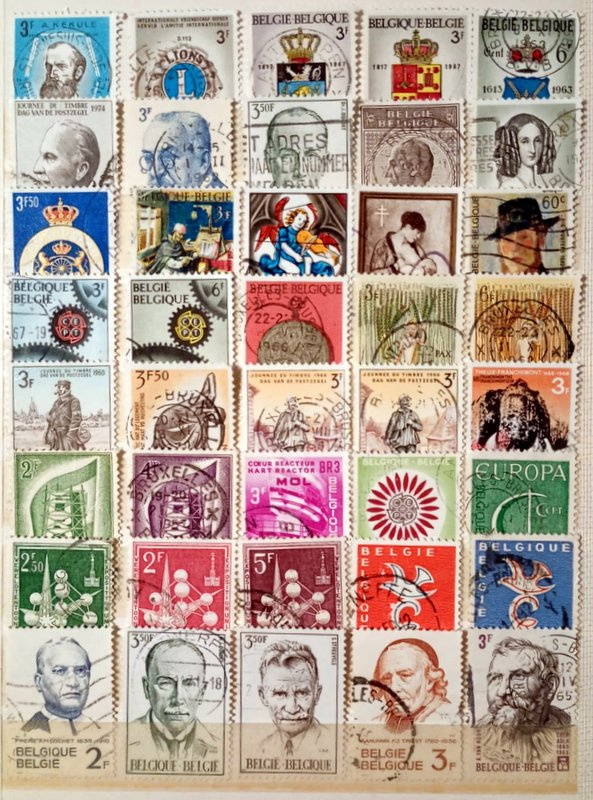 Predám poštové známky BELGICKA - 2