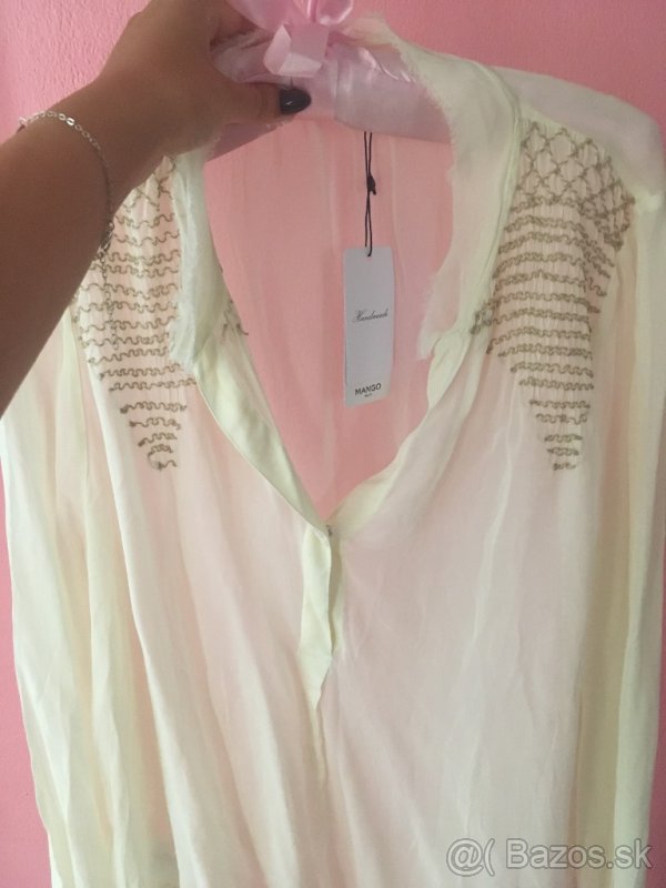 Jemná blúzka Mango - 2