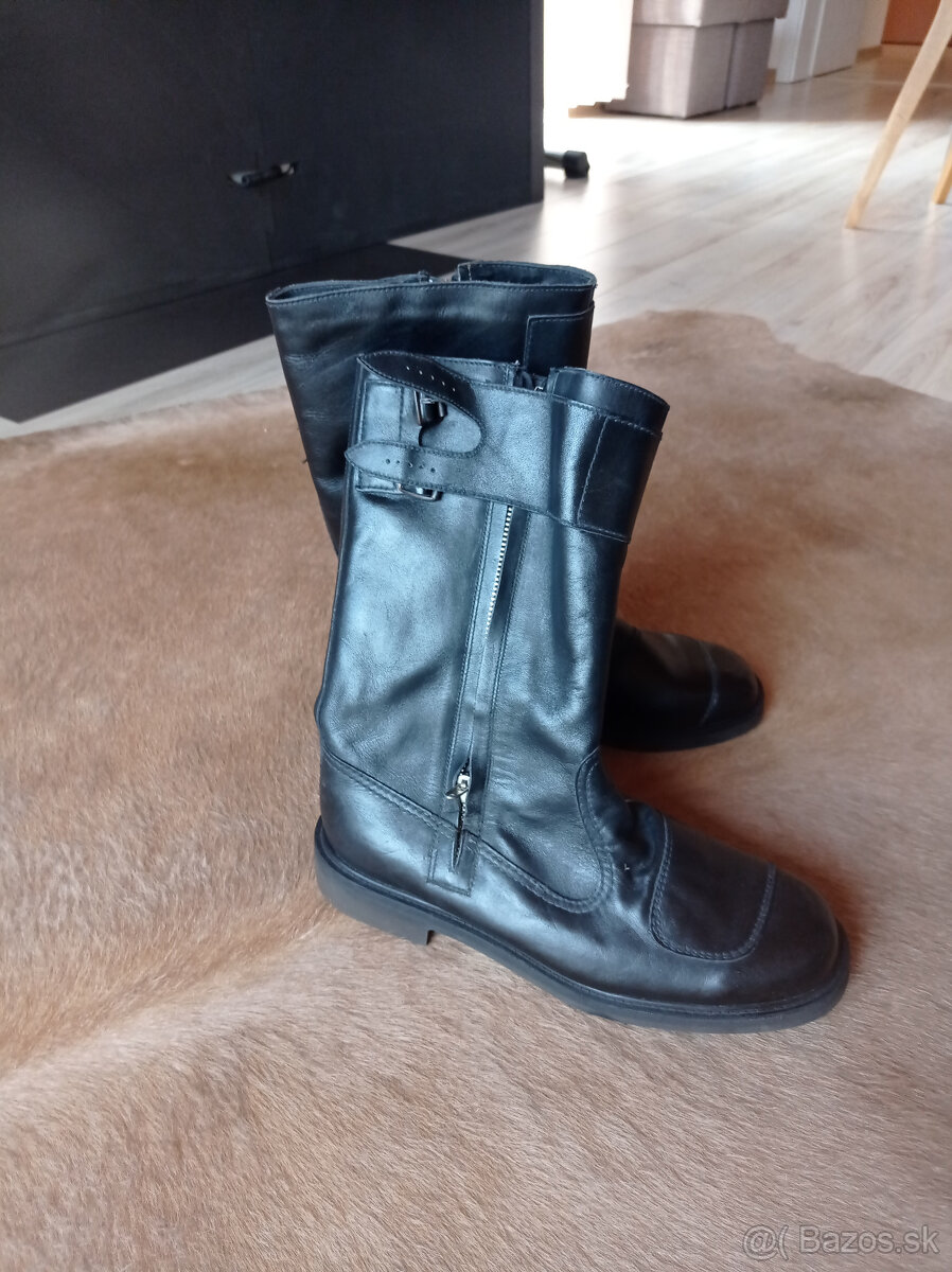kožené čižmy - 2