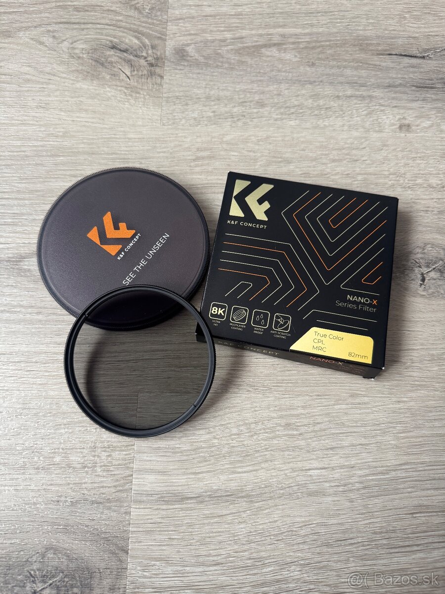 K&F Concept CPL Nano-X 82mm filter - 2