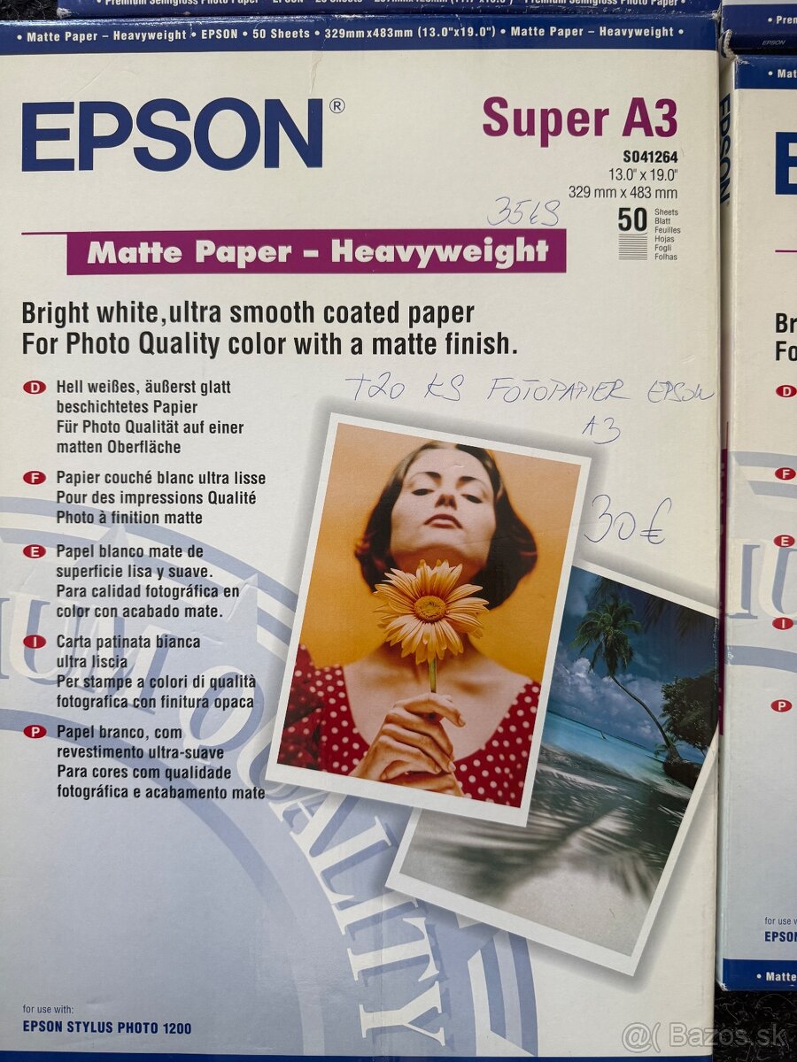 Fotopapier Epson A3 - 2