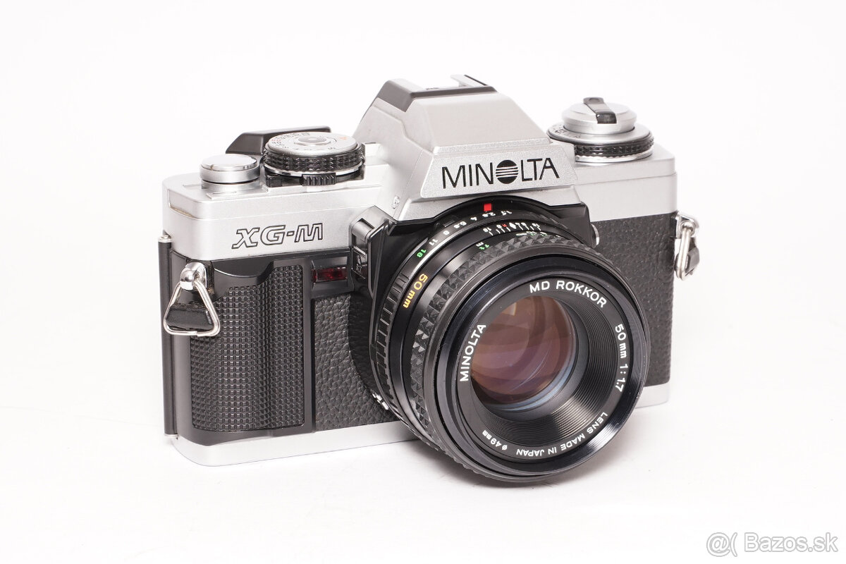 Minolta XG-M, MD 50mm/1,7 - 2