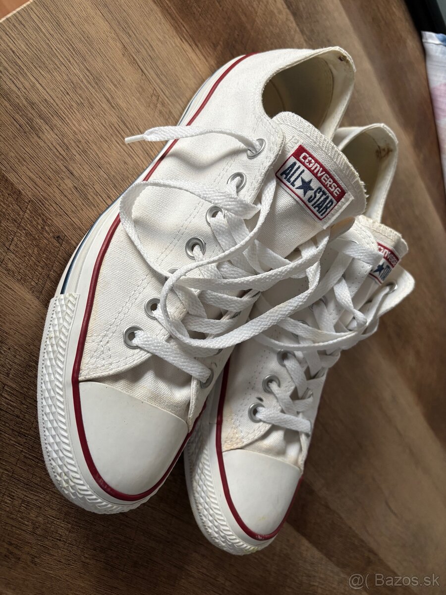 Biele Converse, veľkosť 44 - 2