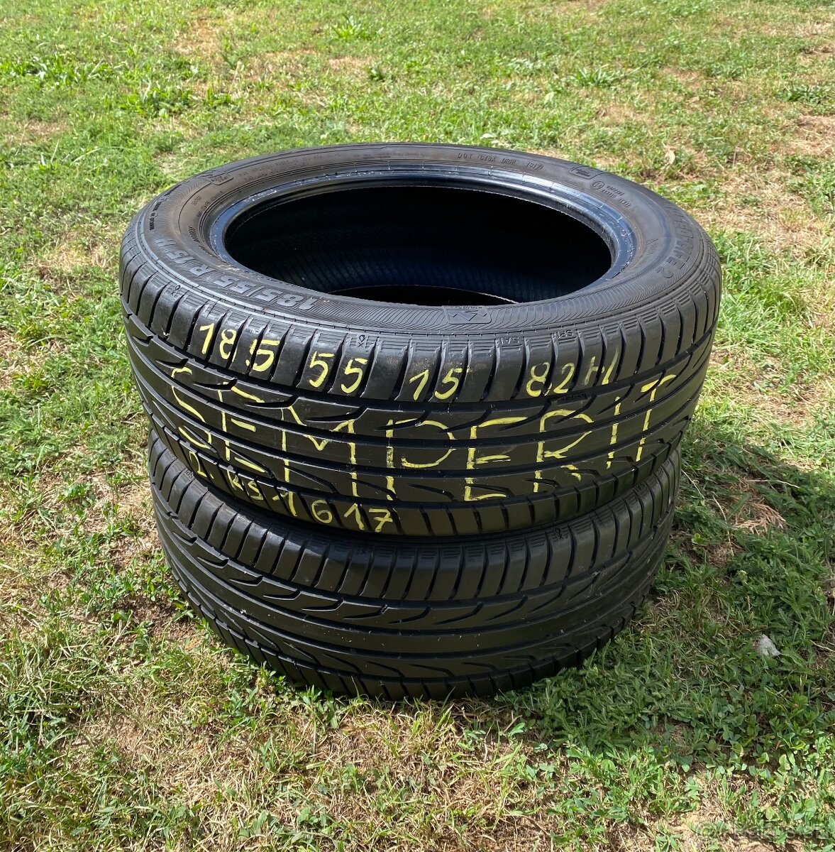 185/55 r15 letné Semperit 82H - 2