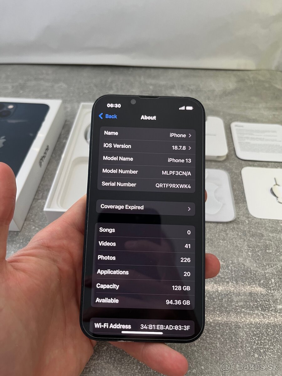 Apple iPhone 13 128 GB – 84 % batéria - 2