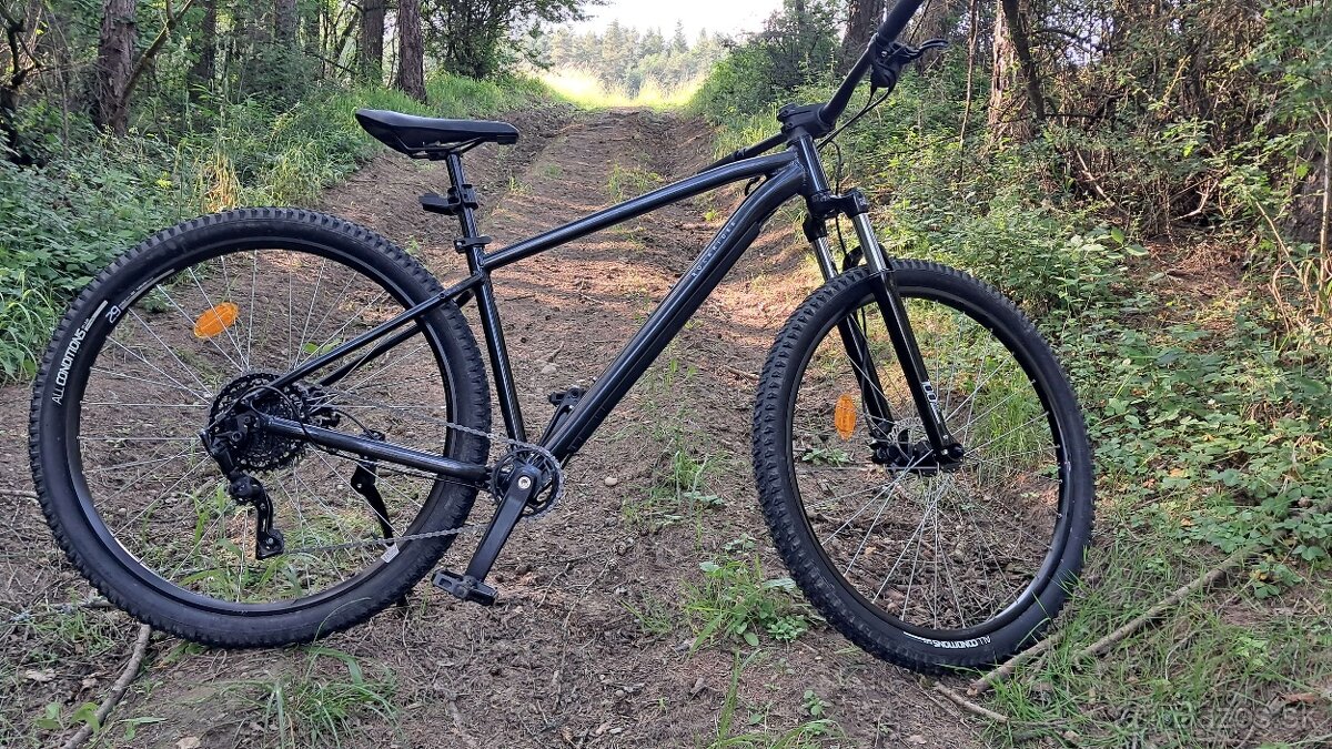 Rockrider explore 500 + stojan + blatníky + predný ráfik - 2