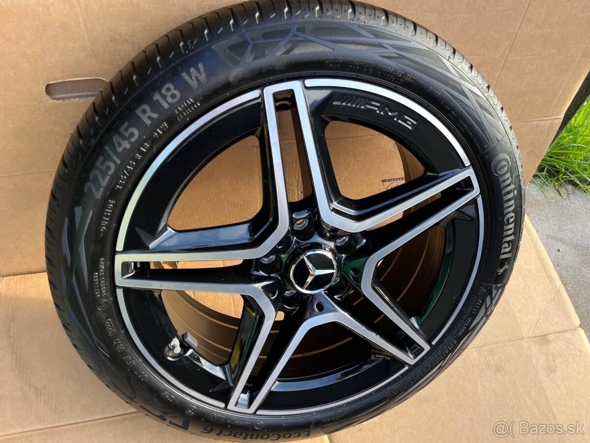 MERCEDES A, B, CLA alu kola 18" AMG nové, originál - 2