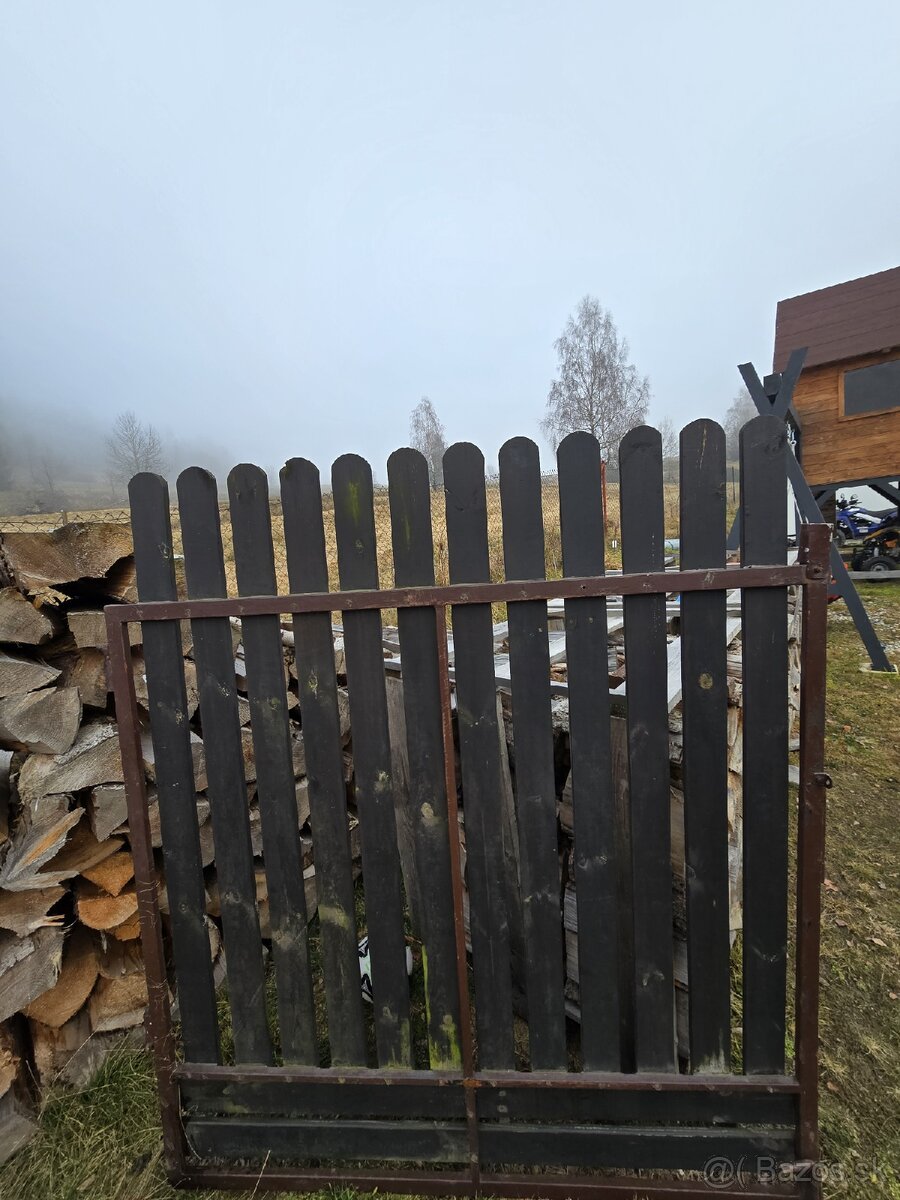 Dvojkridlova brana a branicka. - 2