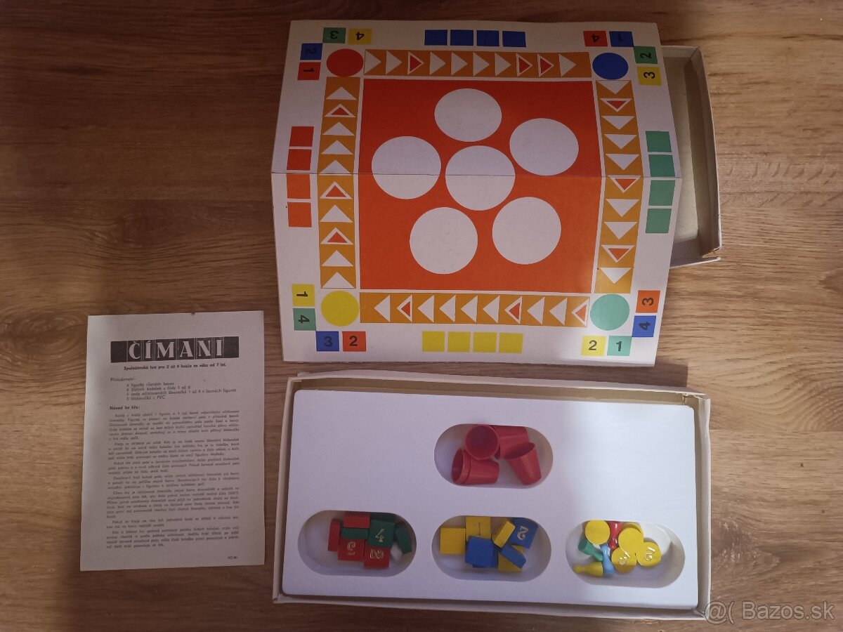 Čímani - retro spoločenská hra - 2