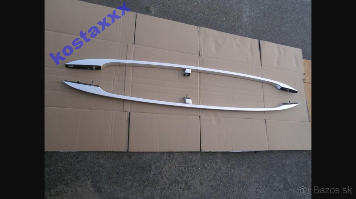 ŠKODA SUPERB 2 chrómové hagusy - lyziny - 2