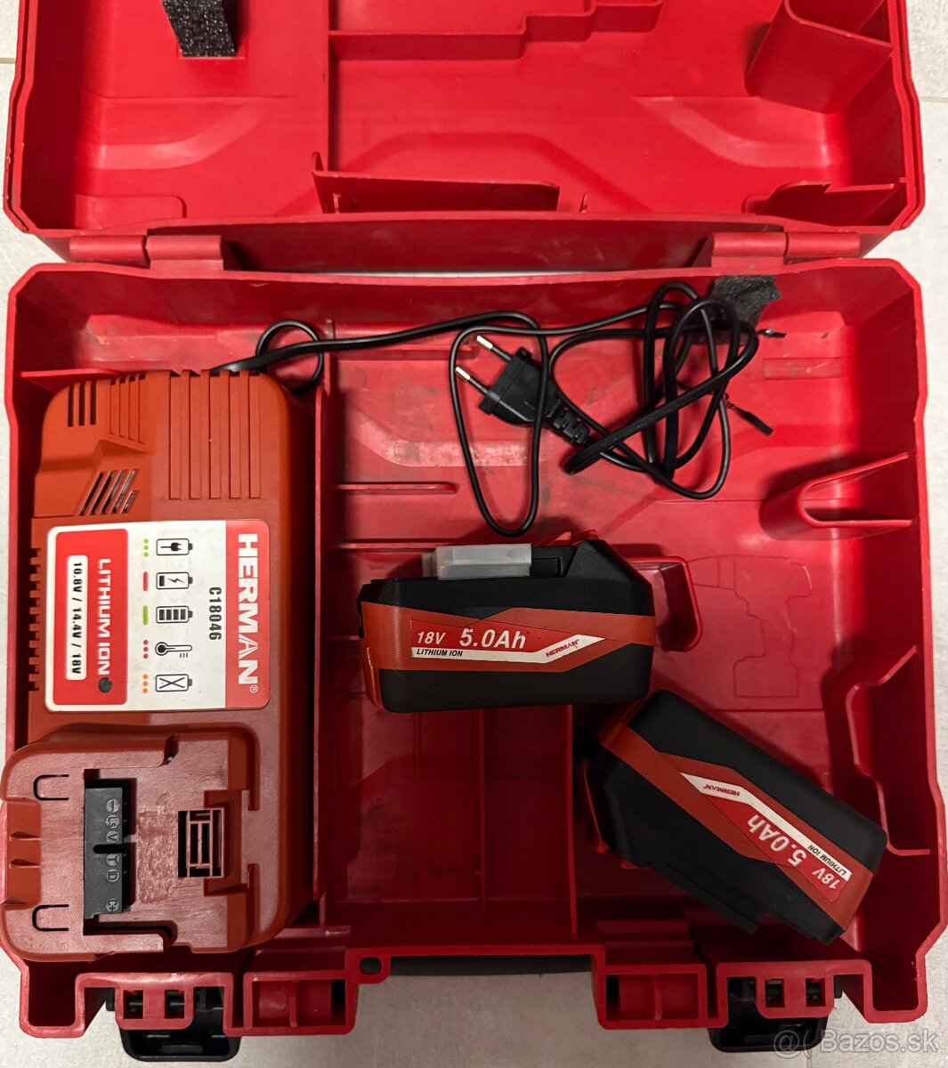 Herman baterie 5.0ah 18v - 2