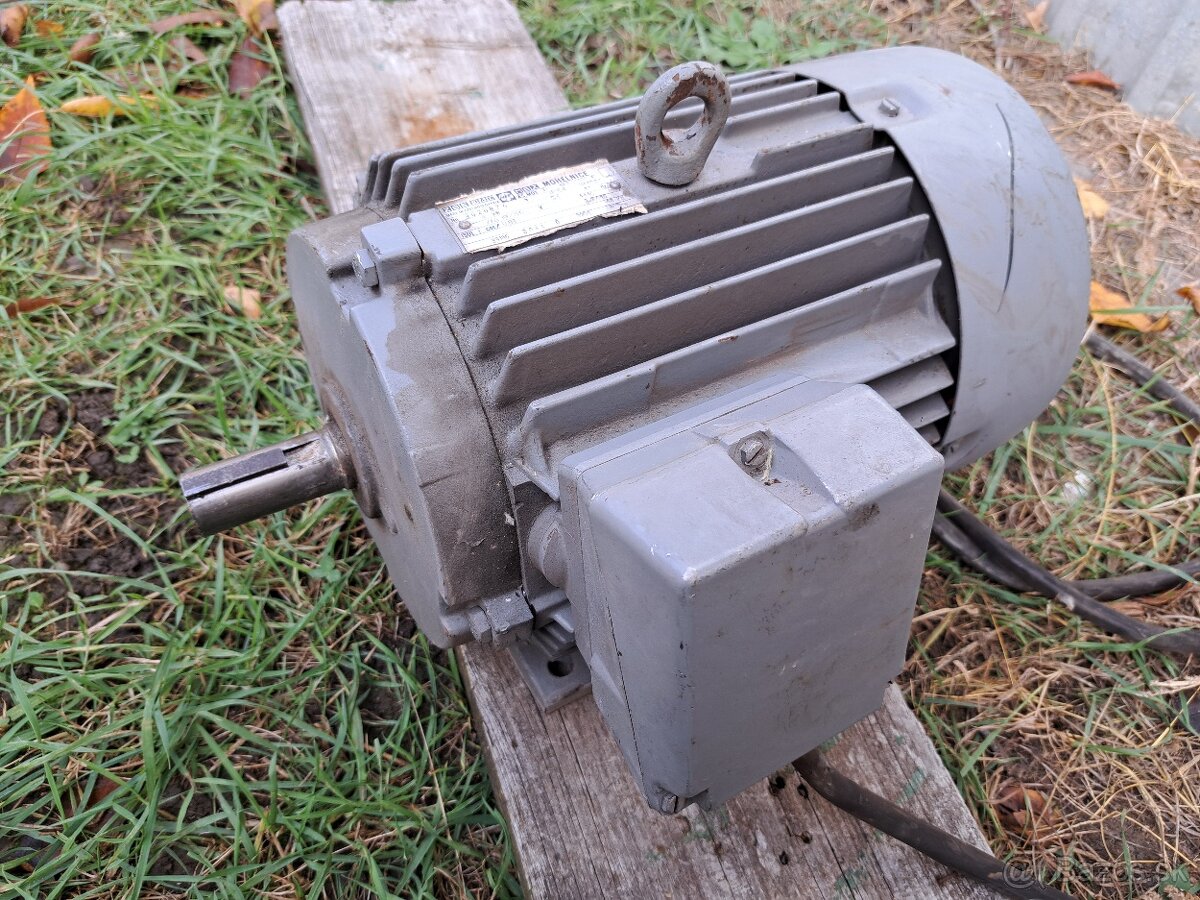 PÄTKOVÉ ELEKTROMOTORY 3KW ,4KW/400V - 2