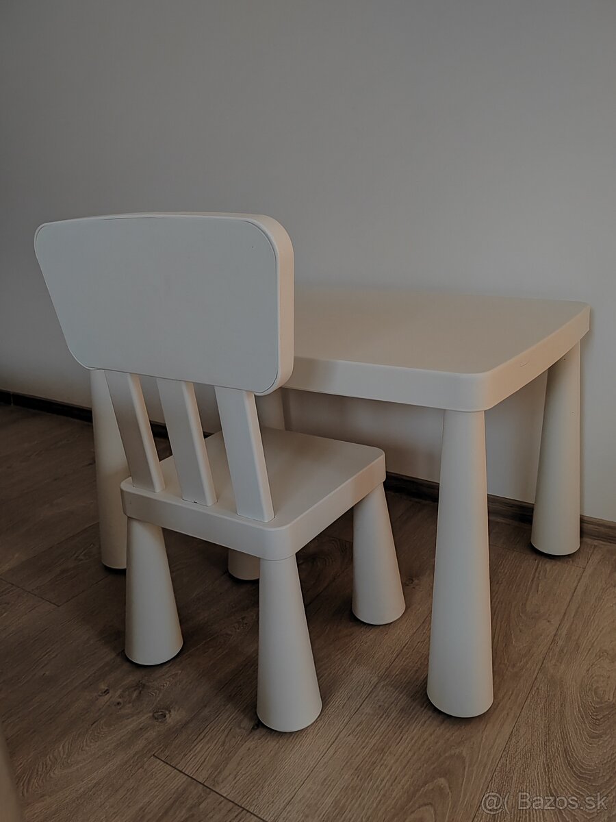 Stolík + stolicka Ikea Mammut - 2