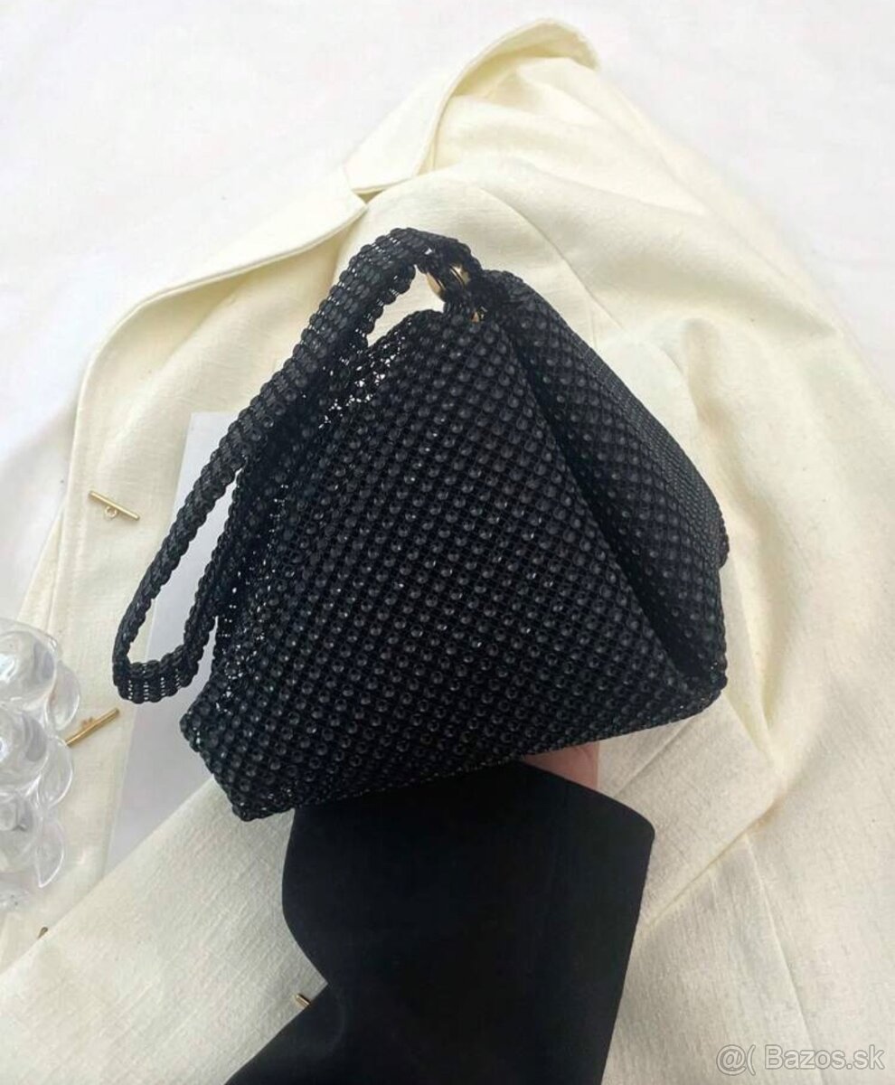 Dámska večerná kabelka nová trblietavá - 2