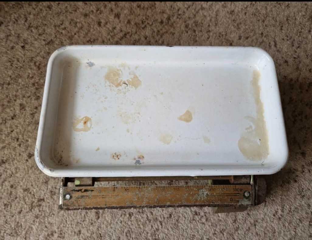 Starozitna kuchynska vaha - 2