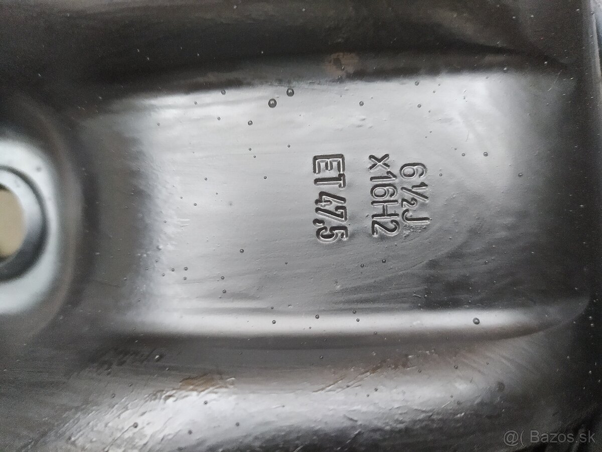 5x108 r16 plechové disky - 2