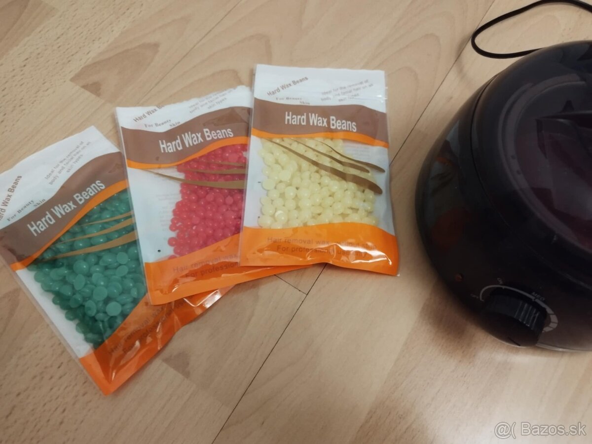 Ohrievač vosku + vosk + drevené špachtle/ paličky - 2