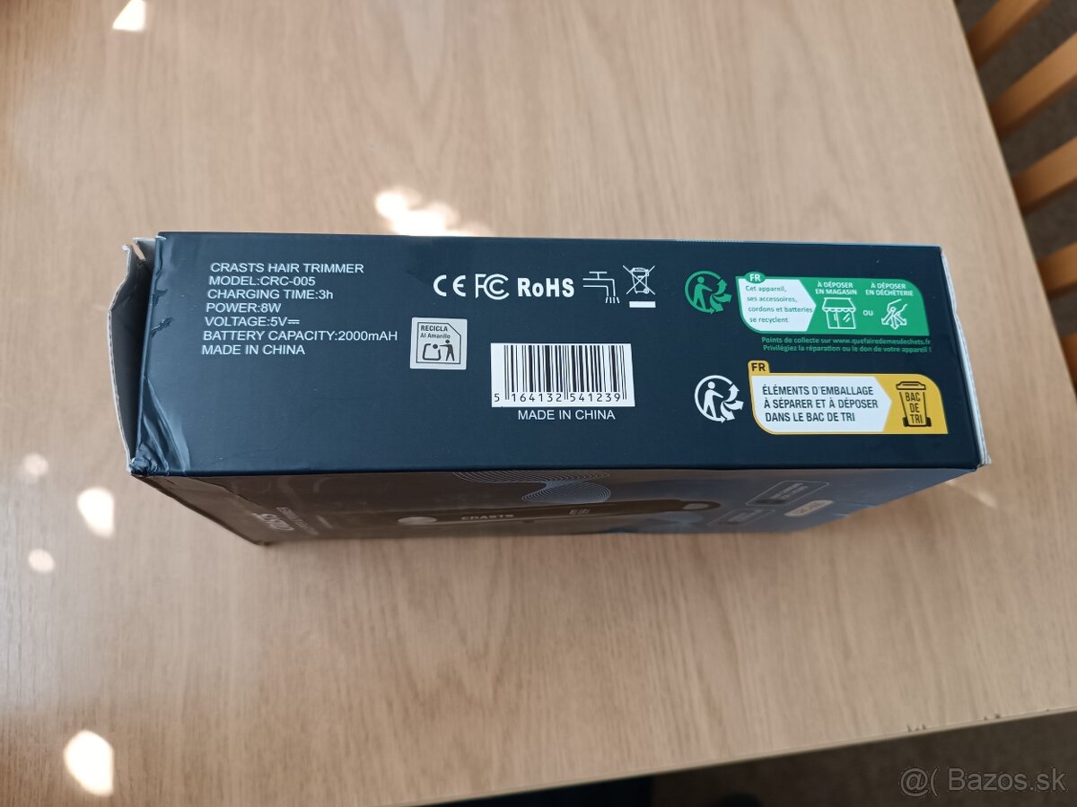 Crast strojček na vlasy novy - 2