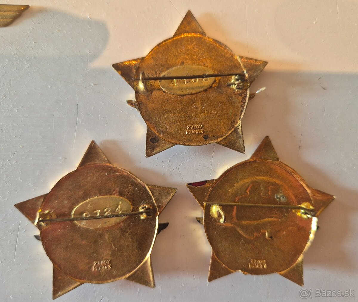 Predam stare Železničné odznaky. - 2