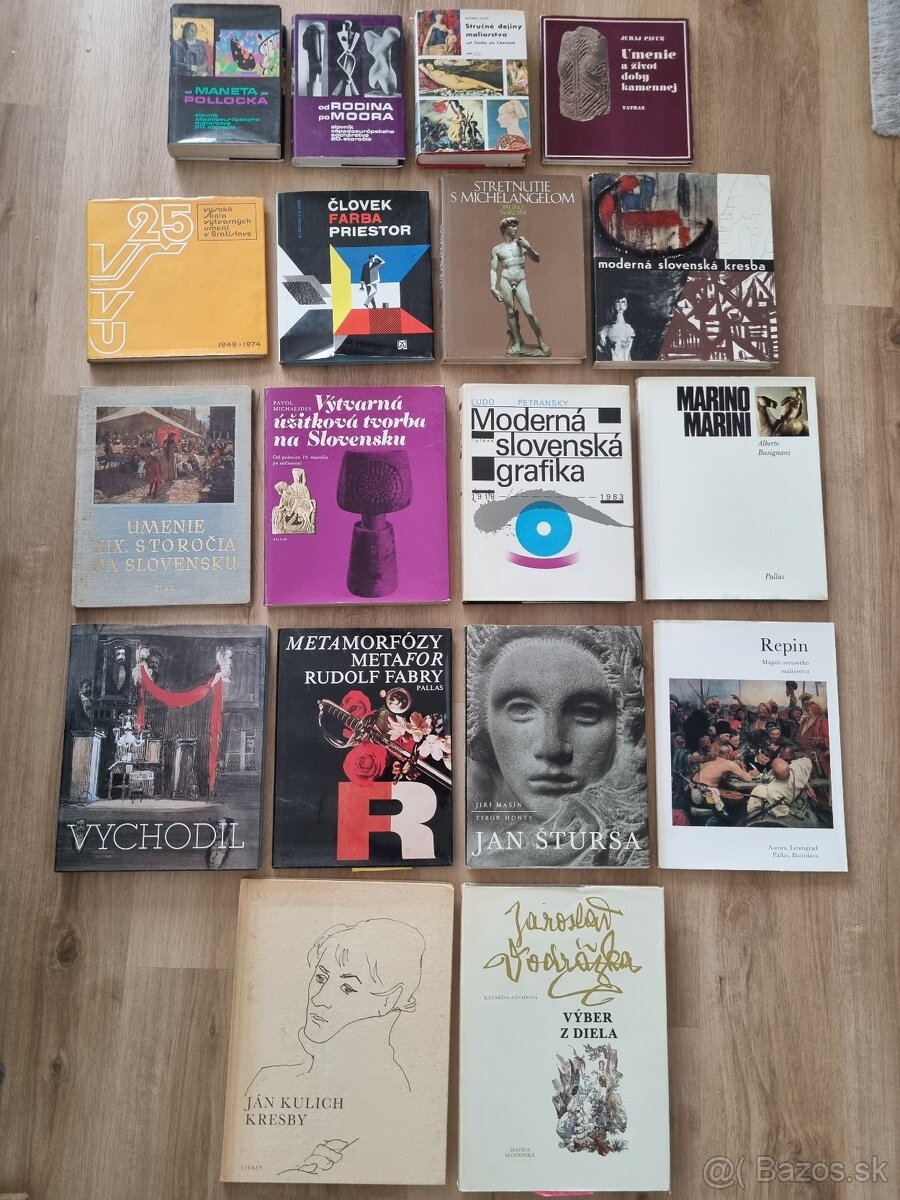 Knihy o umelcoch a umení 2/5 - 2