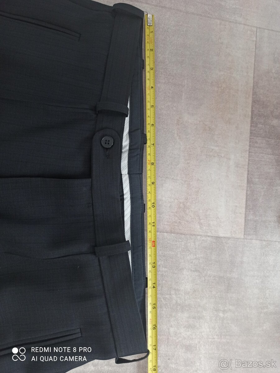 Pánsky oblek čierny - 2