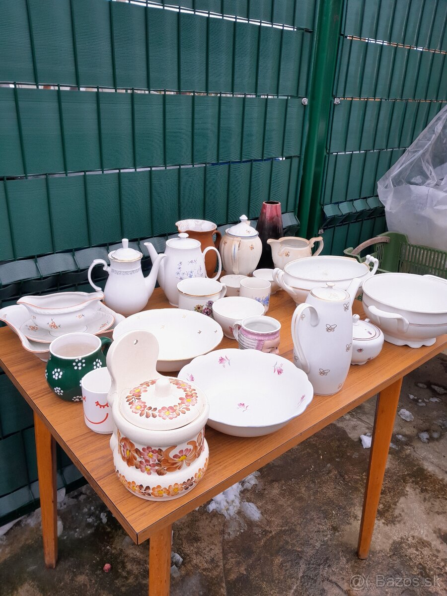 Predám poškodený porcelán - 2