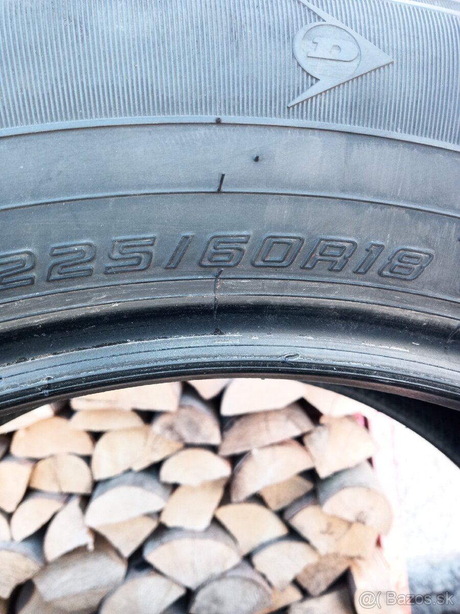 225/60 R18 100H DUNLOP letné - 2