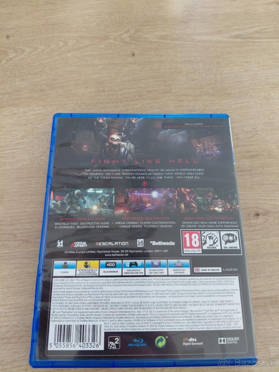 Doom 2016 PS4 - 2