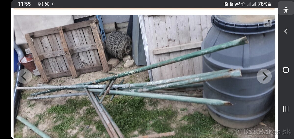 Predám stĺpiky plotové aj rohové. - 2