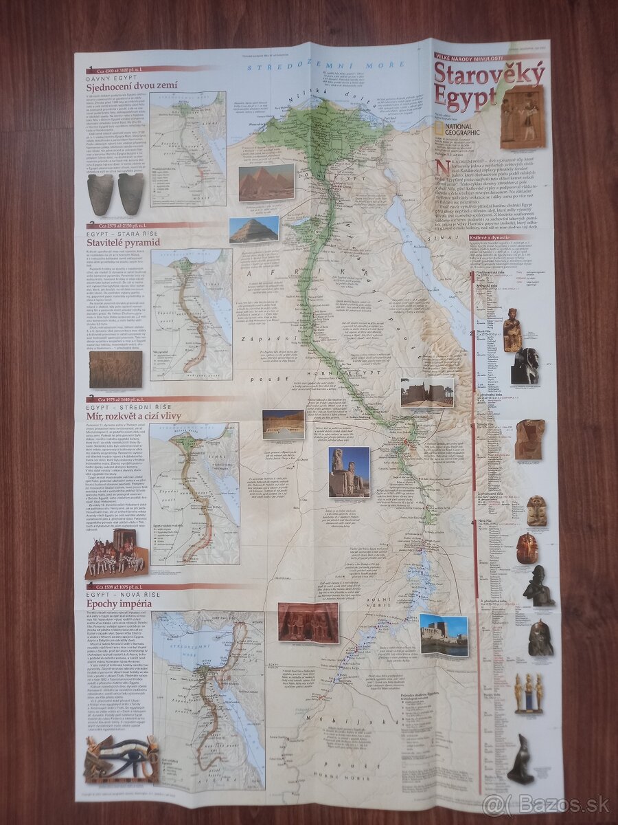 Predám mapu starého Egypta - 2