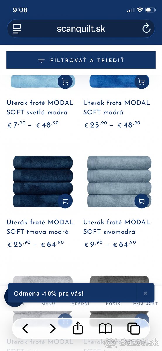 Nový uterák Scanquilt 100x150 - 2